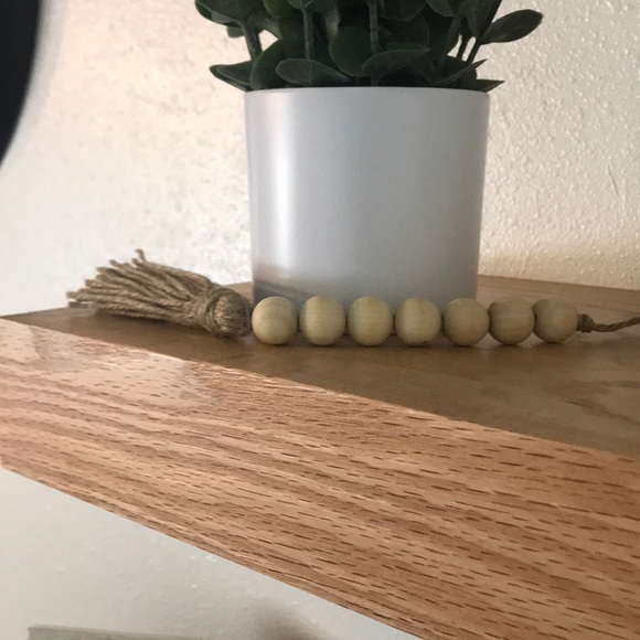 ✨1 left ✨Farmhouse style wooden garland - Picture 7 of 8